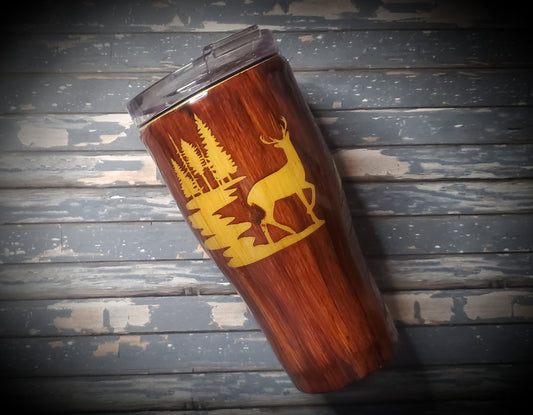 Woodgrain Deer