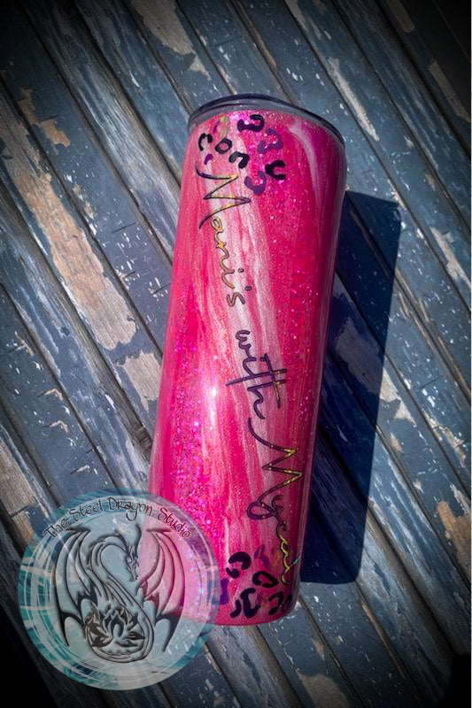 Pink Leopard Gypsy Swirl